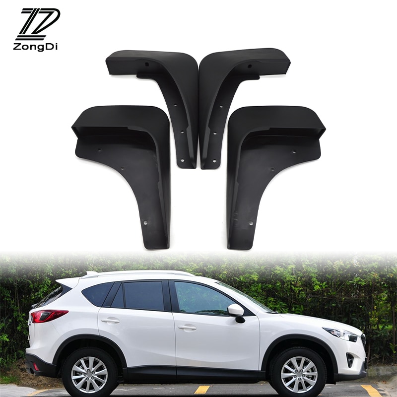 ZD ڵ Mudflaps  2012 2013 2014 2015 2016 Mazda CX-5 CX5 ׼ ÷  Mudflap Front Rear Mudguards fenders